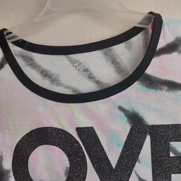 Justice Short sleeve top. Size XL ( 16/18) - Picture 4 of 12